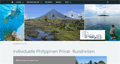Desktop Screenshot of philippine-adventure-tours.com
